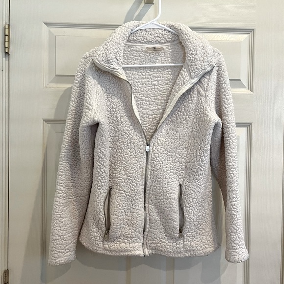 ADRIENNE VITTADINI sherpa zipper jacket - Picture 5 of 8